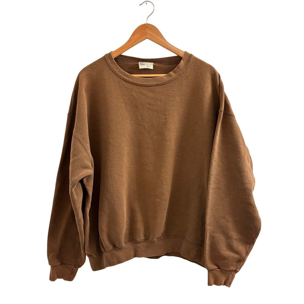 Vintage Brown Blank Sweater